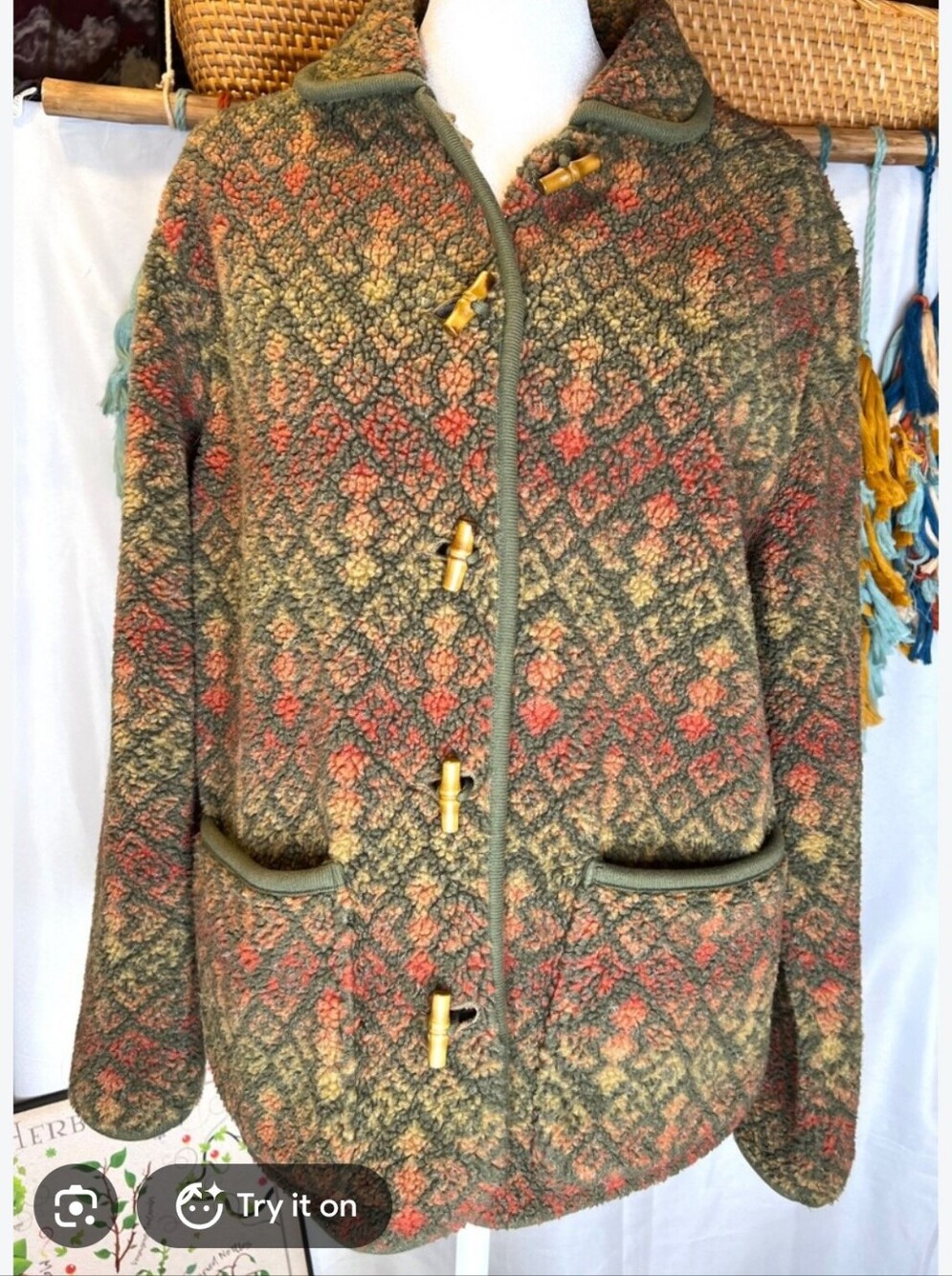 Orvis Womens Multicolored Lightweight Coat/Jacket Size XL